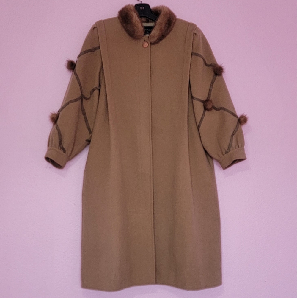 Christian Ada Wool Jacket/ Coat /  13AB2(L).